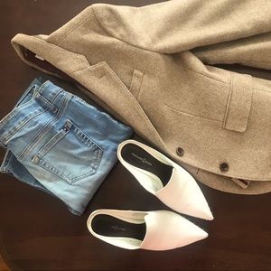 Treasure & Bond Hayden White Mule Bootie